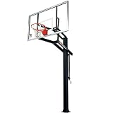 Goalrilla I In-Ground Basketball Hoop with 72 Inch Glass Backboard