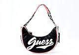 Guess Handbag Prep School Black Multi Top Zip