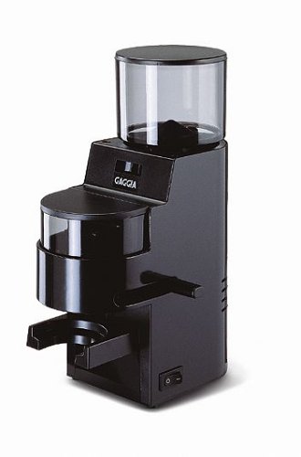 GAGGIA RI9100/21 Kaffeemühle MDF schwarz mit Stahl-Mahlwerk