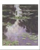 Waterlilies (Nympheas) by Claude Monet Fine Art Print / Poster 24.00 x 31.00 in.