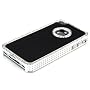 LUXUS STRASS CASE f�r iPhone 4 / 4S - RAHMEN in SI&hellip von kwmobile