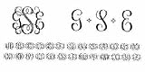 FONTS INTERLOCK MONOGRAM NEW HERMES