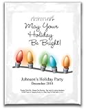 Hot Cocoa Personalized Holidays Be Bright-Light String: Hot Chocolate Holiday Gifts