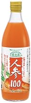 (お徳用ボックス) 順造選 人参100 1000ml&times;6本