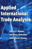 Applied International Trade Analysis (Studies in International Economics)