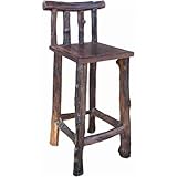 Groovy Stuff Teak Wood Rocky Mountain Bar Chair - Tf-541-30