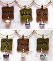 A Toast to You Wine Glass Charms - The Original - That Wine is Mine