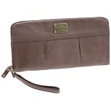 Fossil Jenner-Zip Clutch Portefeuille femme - Taupe