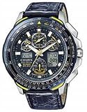 41TBMB8YYtL. SL160  Citizen Mens Limited Edition Blue Angels Skyhawk Atomic Chronograph Watch JY0041 05L