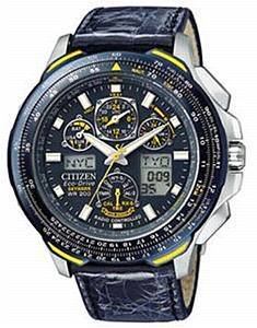 Citizen #JY0041-05L Men's Limited Edition Eco Drive A-T Skyhawk Blue Angels Watch