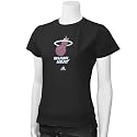 adidas Miami Heat Ladies Black Sugar T-shirt