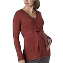 Liz Lange for Target Cardinal red longsleeve sweater w/tie belt - XXL
