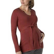 Liz Lange for Target Cardinal red longsleeve sweater w/tie belt - XXL