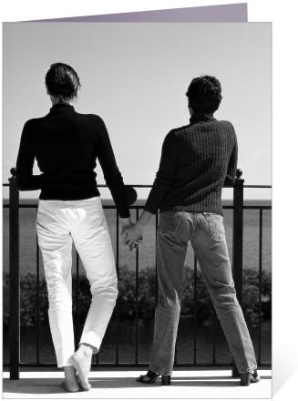 Looking Toward Our Future - Gay and Lesbian Wedding, Valentines Day, Birthday, Anniversary Greeting Card