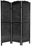 Classic American Style Room Divider Office Partition - 6ft. Venetian Blind Folding Privacy Folding Floor Screen - 5 Colors - 4 Sizes