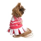 Playboy Cheerleader Pet Costume Adult (Medium)