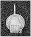 Logo Art North Carolina Tar Heels 10K Gold Baseball Pendant