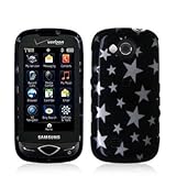 Star Design Crystal Hard Skin Case Cover for Samsung Reality U820 Phone New ....