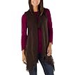 Juniors' Xhilaration&reg; Hooded Collar Sweater Vest - Brown