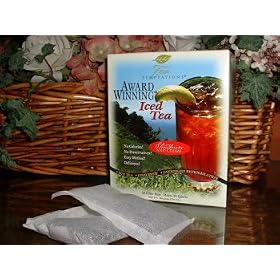 Award Winning Iced Tea - 20 Family Size Tea Bags - Makes 5 Gallons. Buy 5 boxes, get one free! Citrus Punch Flavor.