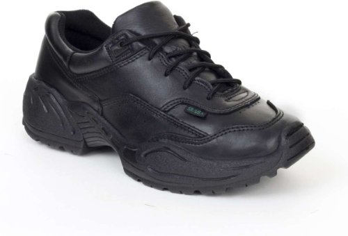 Rocky Boots Men's 911 Athletic Oxford 9111101 Work Shoes,Black Leather,9.5 W