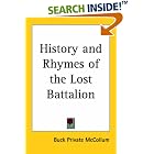 Click here to buy History And Rhymes of the Lost Battalion by  Buck Private Mccollum.