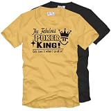 The fabulous POKER KING - Poker T-Shirt - All in ! / Texas Hold`em Poker Shirt -