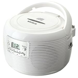 【クリックで詳細表示】WINTECH CDラジオ KC-120W