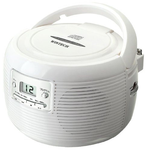 WINTECH CDラジオ KC-120W