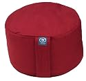Round Zafu Meditation Cushion Large - Burgundy
