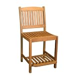 Tensen PS04C-23A Balau Wood High Monaco Gathering Chair