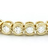 14K Diamond Bracelet -- 5.00 Ct. VS1-VS2 GH