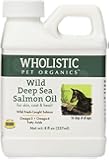 Wholistic Pet Organics Wild Deep Sea Salmon Oil for Dogs, 8 oz.