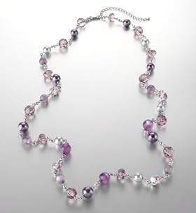 Assorted Bead Long Rope Necklace