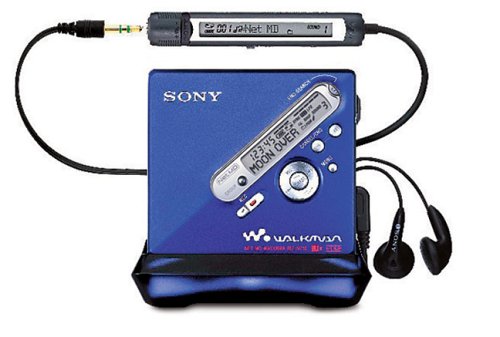 Childrens Toyshop  Electronics : Sony MZ-N710 Blue Net MiniDisc Walkman