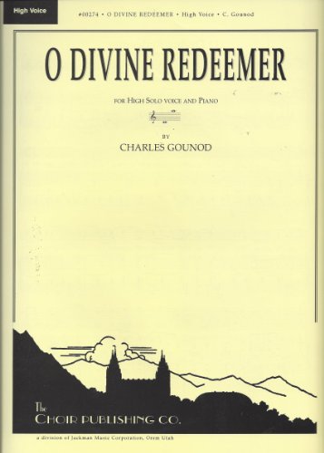 O Divine Redeemer High Solo Voice and Piano