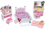 Calico Critters Girls Bedroom Set & Accessories