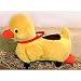 Plüti 1743-060-305 - Sitztier Ente, auf Rollen - 60 cm