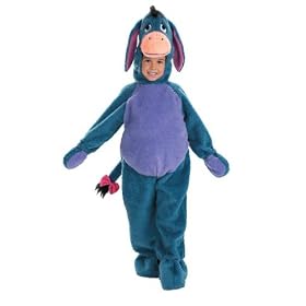 Eeyore Deluxe Plush Bodysuit Toddler Halloween Costume Size 3T-4T