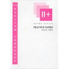 11+ English: Pack 2 (Alpha)