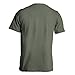 Dion Wear Men's American Flag Skull Short Sleeve T-Shirt (XXL, Green)