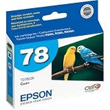 Epson® T078220 Claria Ink, 430 Page-Yield, Cyan