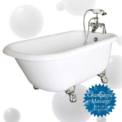 Buy Leg Tub by American Bath Factory - P1-TE-LH in Chrome (Trinity Showers, Plumbing, Bathtubs Showers & Saunas, Showers, Modules & Installation Kits)