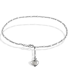 Goldmaid Damen-Fu�kette Herz 925 Sterlingsilber 25 cm Ke F4610SH
