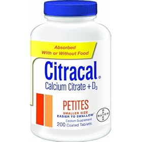 Citracal Petites with Vitamin D3, 200-Count