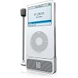 XtremeMac IPV-MIC-20 MicroMemo Digital Voice Recorder for iPod Video (White)