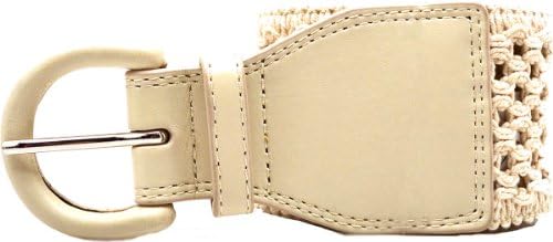Style & Co. Women's Belt Natural Stretch Med / Large
