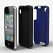 Acase(TM) iPhone 4 and 4S Superleggera PRO Dual Layer Protection (Blue/Black) case (Fits AT&T, Sprint and Verizon iPhone 4 and 4S)