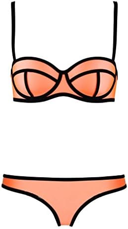 Sexy Orange Neon Style Bikini Xlarge Size