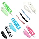 GTMax 6x Silicone Skin Case 2 Tone (Clear+Green+Black+Pink+Blue+Orange) + 3 ....